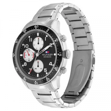 Tommy Hilfiger με Μεταλλικό Μπρασελέ σε Ασημί χρώμα